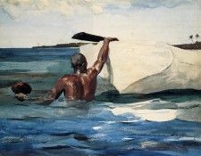 Homer Winslow The Sponge Diver. �����, �������