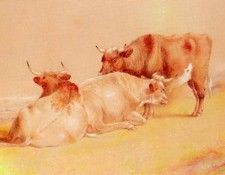 Huggins William Cattle Resting(1). ,  