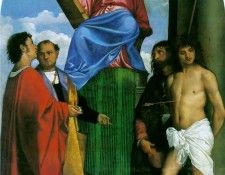 Saint Mark Enthroned.  ( )