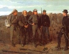 Homer Prisoners from the Front, 1866, oil on canvas, Metropo. , 
