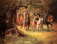 al C05 CalderonWilliamFrank 4 Queens Found Sleeping Lancelot. ,  