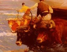 Cubells y Ruiz Enrigue Martinez Return From Fishing. ,    