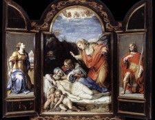 Carracci Annibale Triptych1. , 