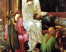 ger-EdwardBurneJones-TheLastSleepOfArthurInAvalon-detail. -   