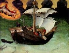 Gentile da Fabriano Quaratesi Altarpiece - St. Nicholas sav. ,  