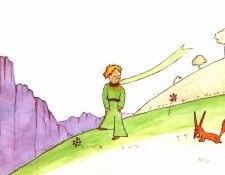 al st exupery08 le prince et le renard. , -
