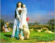 Republica SWD 019 Ford Madox Brown-Pretty Baa-Lambs.   