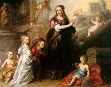 Thulden van Theodoor Josina Copes van Westrum and her childr. Thulden,  