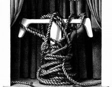 Z 020 The T was all Tied Up ChrisVanAllsburg sqs. Allsburg,  
