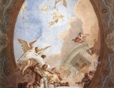 Tiepolo Allegory of Merit Accompanied by Nobility and Virtue. Тьеполо, Джованни Баттиста