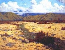 wachtel desert, river, mountains. �������