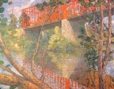 weir the red bridge 1895. �������