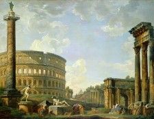 The Colosseum and other Monuments. ,  