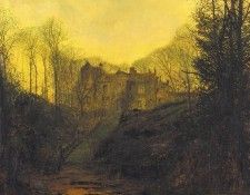 A-Manor-House-in-Autumn. ������� ���� ��������