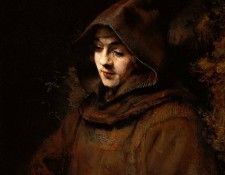 Rijn van Rembrandt Titus as Monk Sun. ,  