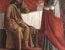 Carpaccio Arrival of the English Ambassadors detail4. , 