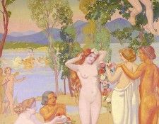 Denis Maurice Cupid In Flight Is Struck By The Beauty Of Psyche. ����, �����