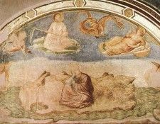Giotto   Life of St John the Evangelist   [01]   St John on Patmos.   
