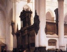 Bosboom Johannes Interior Nieuwe Kerk In Delft Sun. Bosboom, ��������