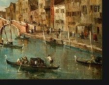 Guardi View on the Cannaregio Canal, Venice, c. 1775-1780, 5.  