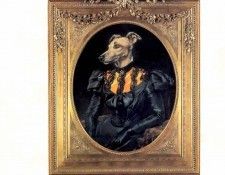 dog portraits csg020 duchess elspeth of troon. , 