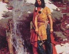 Indian by the Campfire. ������, �������