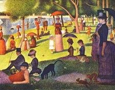 seurat grande jatte (large scan). ����, ����