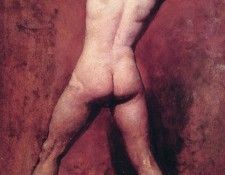 Academic male nude. , 