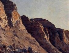 Caillebotte Gustave Cliff at Villers sur Mer. , 
