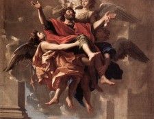 Poussin The Ecstasy of St Paul. , 