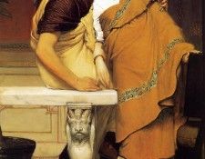 Alma Tadema The Honeymoon. - 