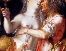 Wtewael Joachim Aphrodite Ares and Eros Sun. Wtewael 