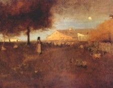 inness the old farm, montclair 1893. , 