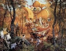 ma Sp7 James C Christensen Flight of the Fablemaker. ,  .