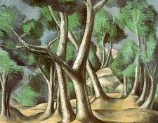 Derain Grove, 1912, oil on canvas, The Hermitage, St. Peters. �����, ����� ����