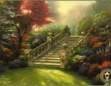 pa ThomasKinkade 09 StairwayToParadise.  