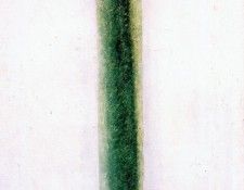 rozanova green stripe (color painting) 1917. 