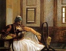 Arnaut smoking. , -