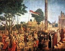 Martyrdom of the Pilgrims and the Funeral of St Ursula WGA. , 