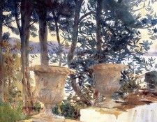 Sargent John Singer Corfu The Terrace. ,  