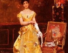 Stevens Alfred Preparing For The Ball. , 