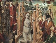 GALLEGO Fernando The Martyrdom Of Saint Catherine. , 