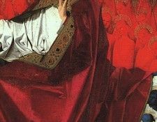 CHARONTON Enguerrand The Coronation Of The Virgin Detail Jesus. Charonton, Enguerrand