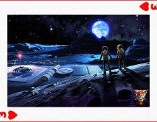 Blackbeard GSC KagayaDeck 025 Three of Hearts. �����, Joh