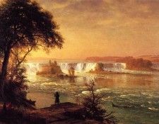 Bierstadt Albert The Falls of St. Anthony. ��������, �������