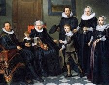 Sandvoort van Dirck Family group Sun. Sandvoort,  