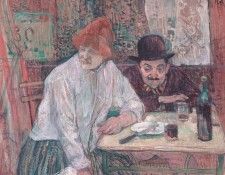 - la Mie, Toulouse-Lautrec, 1891 - 1600x1200 - ID 8053. -,  