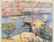 NoyesGeorgeL TheYellowShedfromBannerHill-We. ,  L