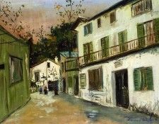 The Maison des Italiens in Montmartre 1917. , 