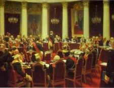 1900 Ceremonial session of the State Council. ,  